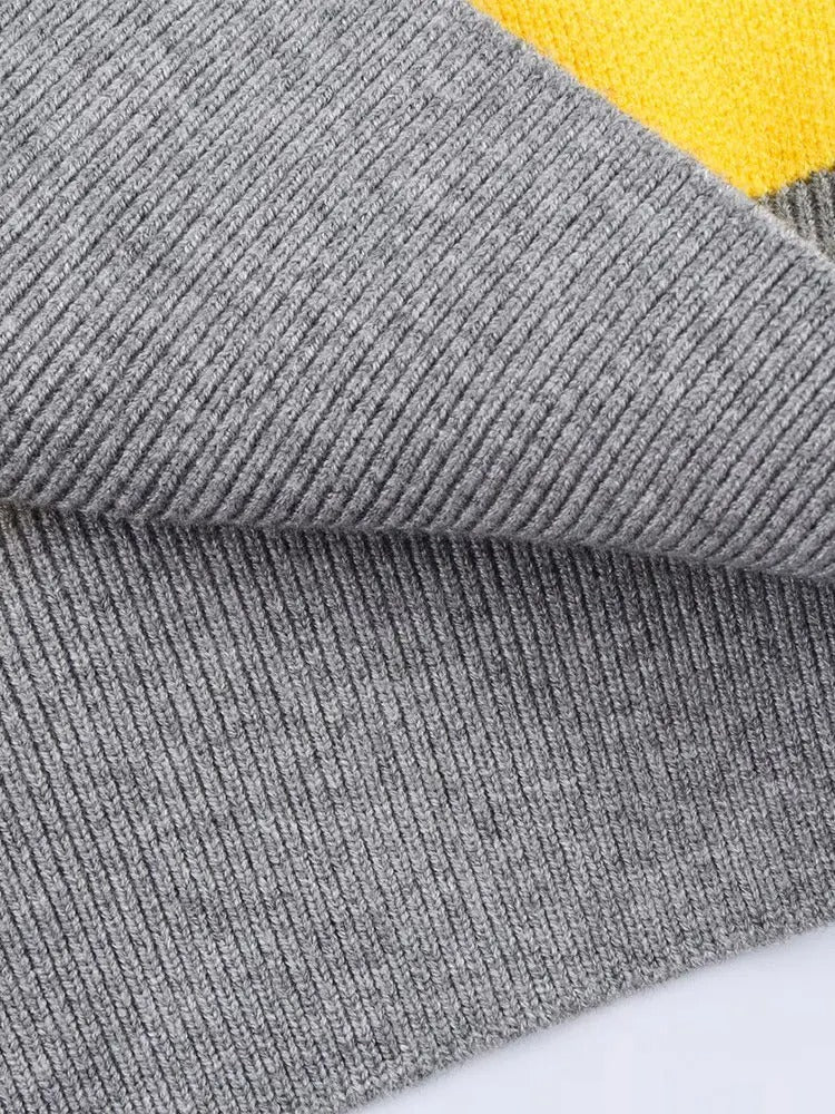 Striped Polo Knit Jumper